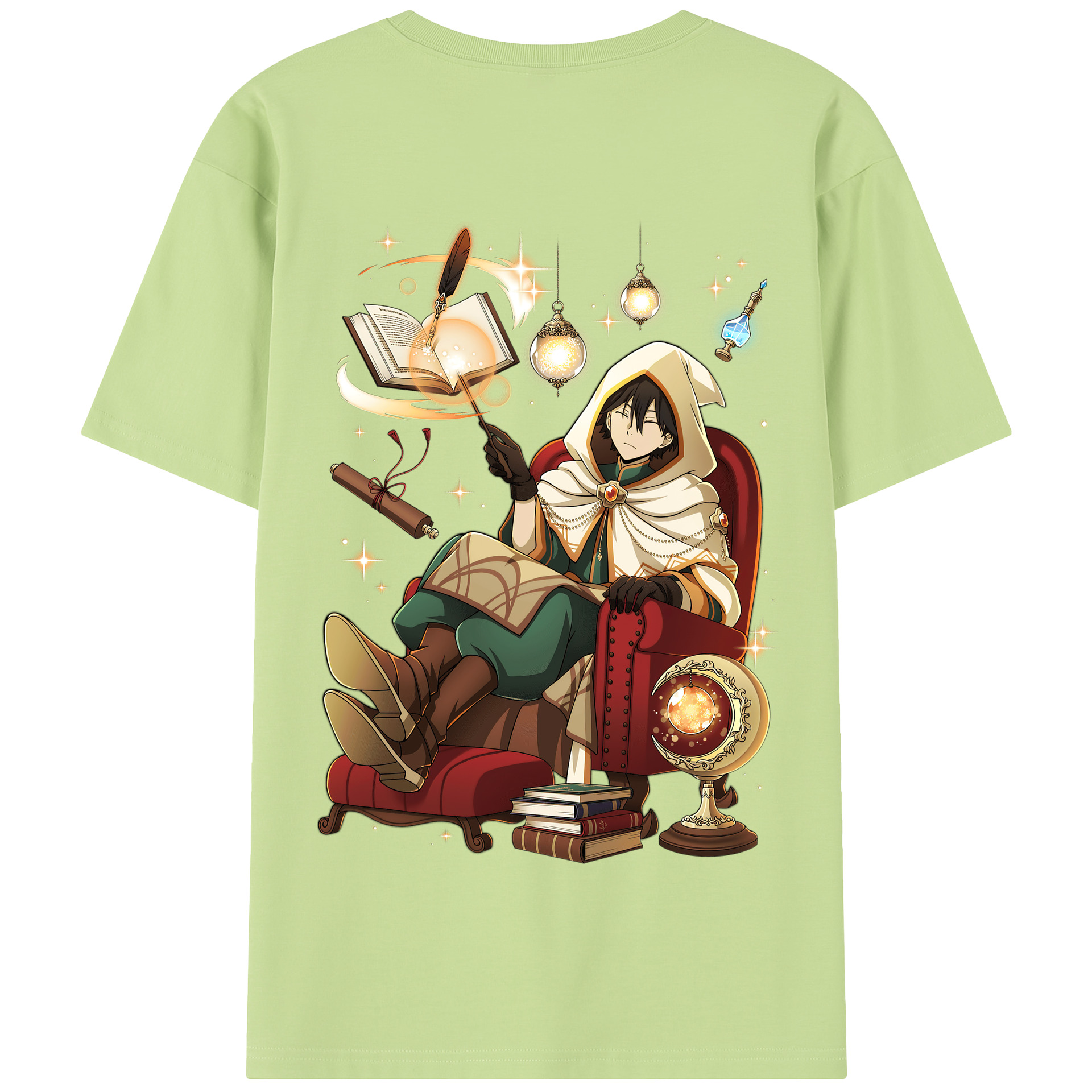 （画像用） 文豪ストレイドッグス Bungo Stray Dogs 綿100％半袖Tシャツ（背面プリント）